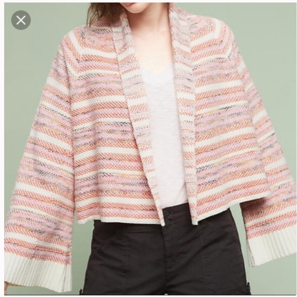 Anthropologie Sweaters - Moth Bell sleeve knit cardigan sweater jacket